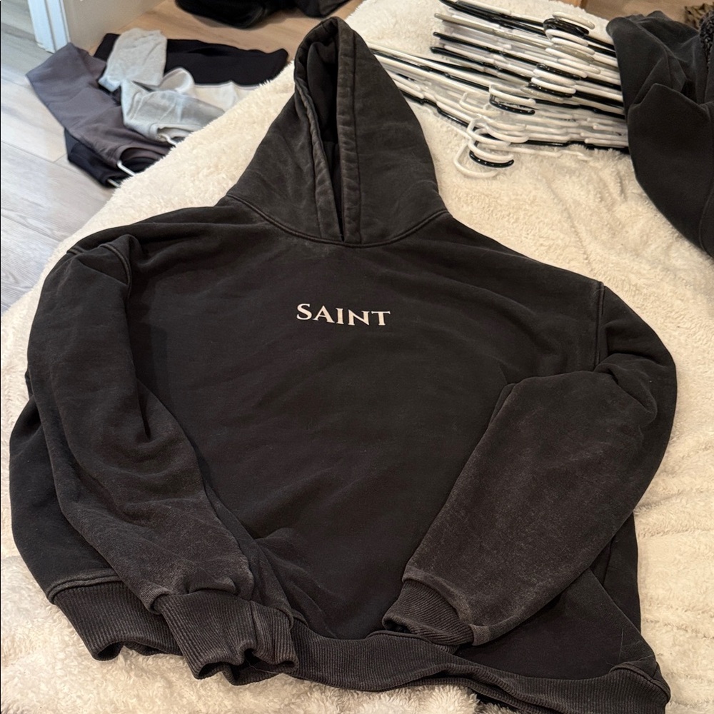 All Saints Black Hoodie for Men